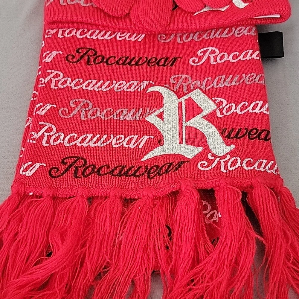 Set of 3- Scarf-Cloves-Hat, Color Red, Size 10Y